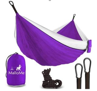 Hamak biwakowy turystyczny podróżny 270cm ciemny zielony 120kg