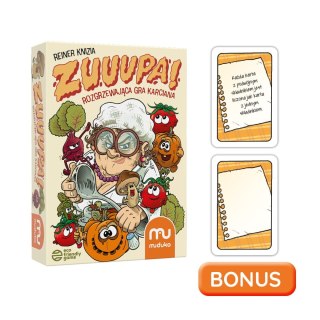Gra Zuuupa imprezowa gra karciana 8+ Muduko