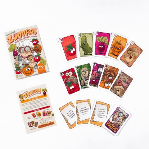 Gra Zuuupa imprezowa gra karciana 8+ Muduko