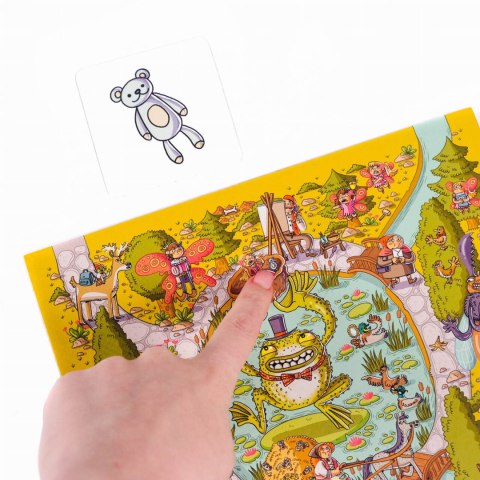 W Krainie Baśni rodzinna gra planszowa na spostrzegawczość Muduko 5+