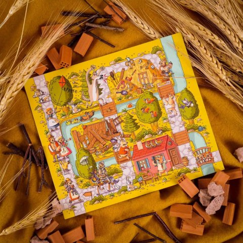 W Krainie Baśni rodzinna gra planszowa na spostrzegawczość Muduko 5+