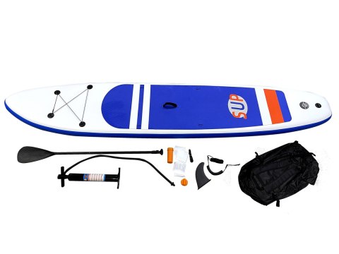 SUP Deska pompowana z akcesoriami granatowa 320cm 130kg