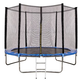 Trampolina ogrodowa dla dzieci siatka 305cm 10ft 150kg