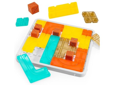 Logiczna układanka, Gra planszowa, Plansza + Kolorowe klocki