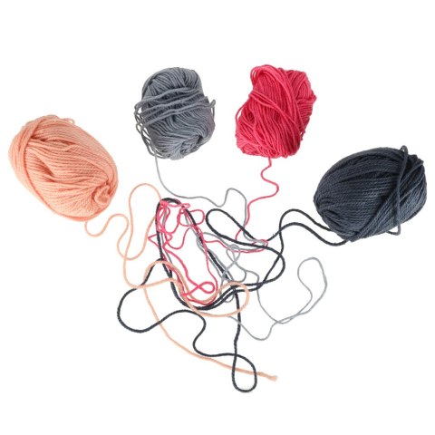 Maszyna do szycia krosno dziewiarskie 8-igłowa okrągła + 4 kłębki włóczki