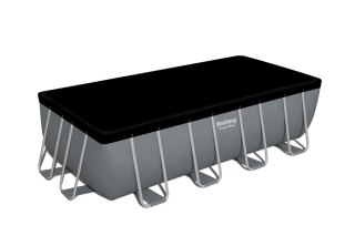 Basen stelażowy Power Steel 488x244x122 Szary 16x8FT BESTWAY 6w1