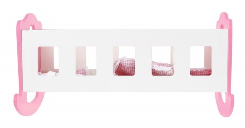 Drewniane Łóżeczko- Kołyska 2w1