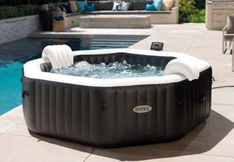 Jacuzzi Wanna Spa INTEX ONYX BLACK OCTAGON