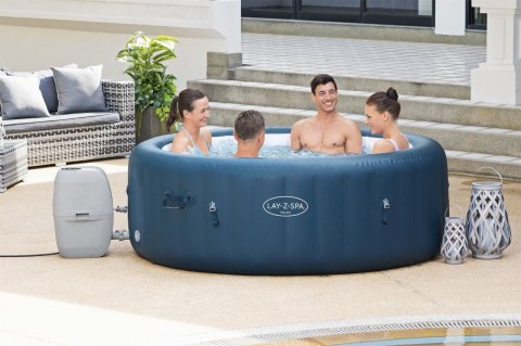 Milan Lay-Z-Spa AirJet Plus Jacuzzi domowe BESTWAY 6-osobowe + Pompa Filtr VI + Pokrywa