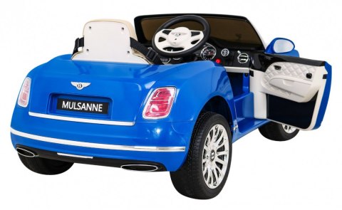 Bentley Mulsanne na akumulator Niebieski + Pilot + EVA + Wolny Start + MP3 USB + LED