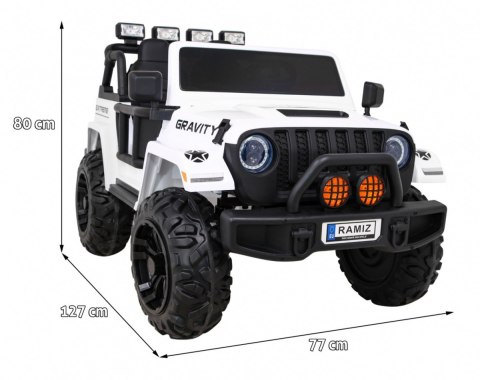Pojazd GRAVITY Strong Biały