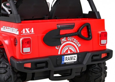 Pojazd GRAVITY Strong Czerwony