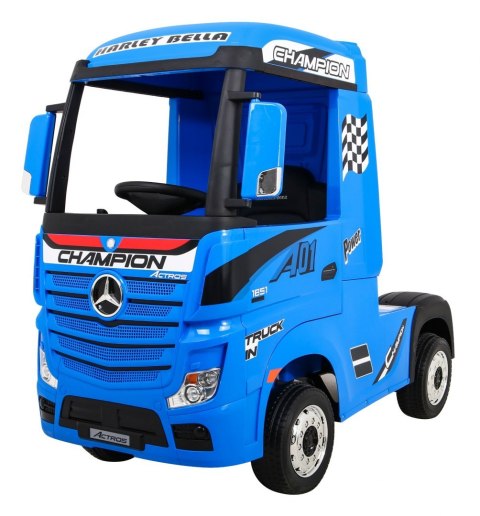 Pojazd Mercedes Benz Actros Niebieski