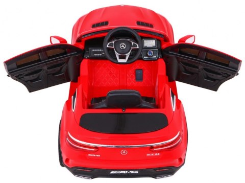 Pojazd Mercedes Benz GLE63 AMG Czerwony