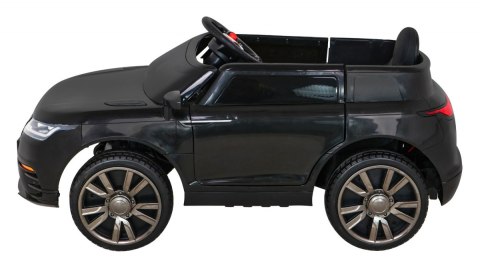 Samochodzik Super-S na akumulator dla dzieci Czarny + Pilot + Wolny Start + Koła EVA + Dźwięki Światła