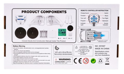 Robot sterowany zegarkiem Mechanizm grawitacyjny + Interaktywne funkcje