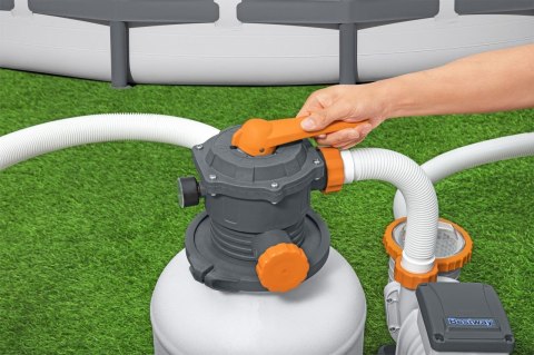 Piaskowa Pompa Filtrująca do basenów BESTWAY 8327 l/h + Złączki + Węże