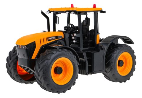 Zdalnie sterowany traktor JCB Fastrac 4220 dla dzieci 6+ Interaktywny model Double E 1:16