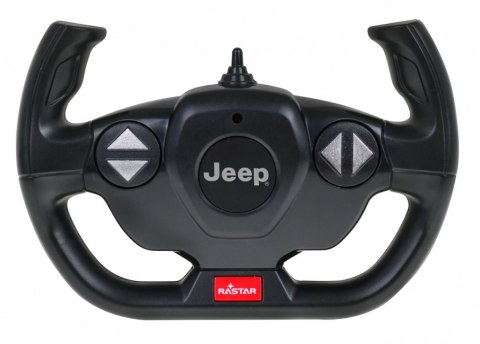 Jeep Wrangler Rubicon czarny RASTAR model 1:14 Zdalnie sterowane auto + pilot 2,4 GHz