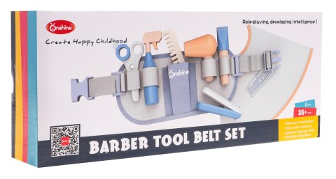 Drewniany Zestaw Fryzjera