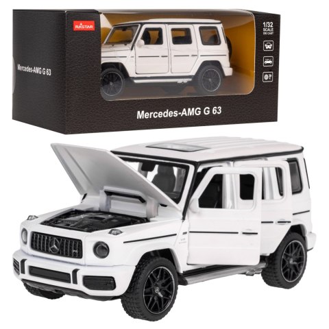 Mercedes Benz AMG G63 1:32 RASTAR samochód metalowy pull back dźwięki