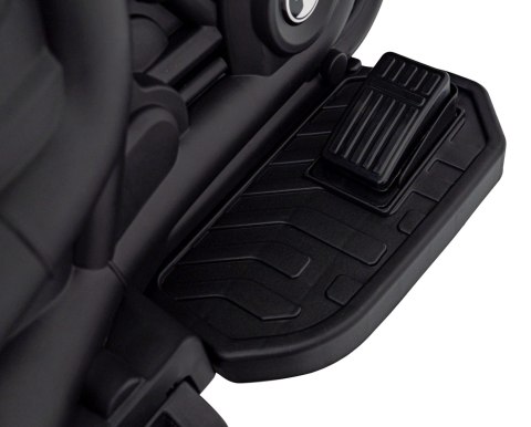 Motorek Chopper FASTER na akumulator dla dzieci Biały + Radio FM + Panel audio + LED