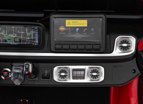 Pojazd Mercedes Benz G63 AMG XXL Czerwony