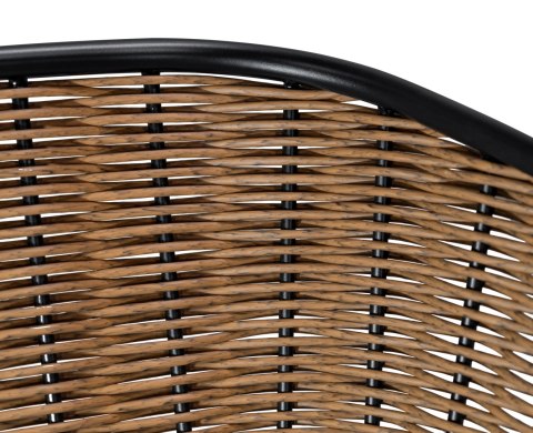 Duży Zestaw Mebli Ogrodowych Aluminiowe Sofa + Dwa Fotele + Stolik