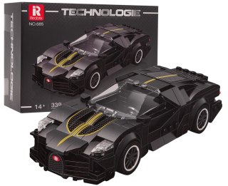 Klocki konstrukcyjne Auto Sportowe 339el. Zestaw Klocków Reobrix