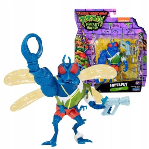 Figurka Turtles Wojownicze Żółwie Ninja Mutatnt SuperFly Fly Guy akcesoria