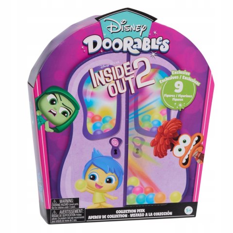 Figurki Doorables Inside Out 2 Zestaw Figurek Disney Doorables Peek