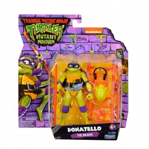 Turtles Wojownicze Żółwie Ninja figurka Donatello the brains + akcesoria