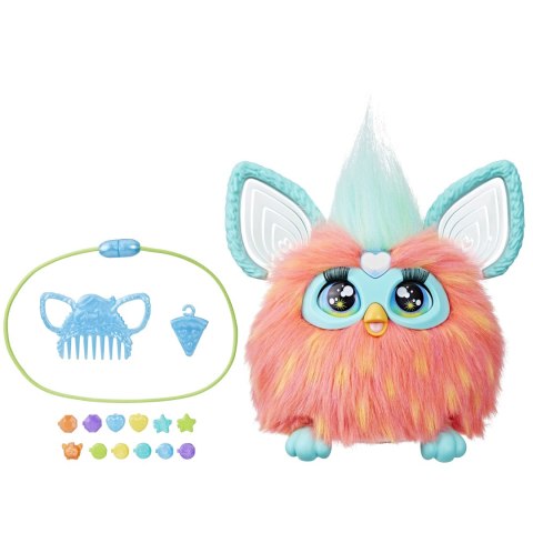 FURBY 2.0 Interaktywna maskotka Koralowa z ozdobami F6744 od Hasbro