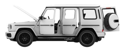 Mercedes Benz AMG G63 1:32 RASTAR samochód metalowy pull back dźwięki