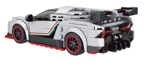 Zestaw Klocków Auto Sportowe samochód z klocków 398el. Mould King