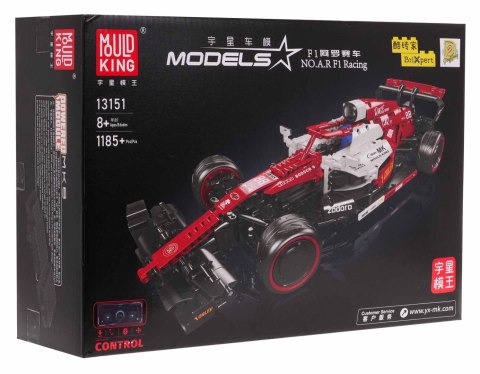 Formuła Klocki Zestaw Klocków Bolid 1185el. Czerwony Mould King
