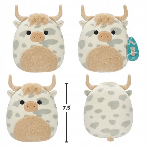 SQUISHMALLOWS original maskotka pluszak krówka Borsa 19cm