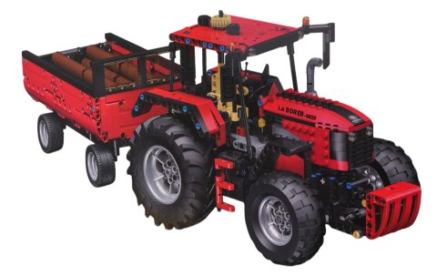 Traktor z Przyczepą 1284el. klocki techniczne zestaw klocków