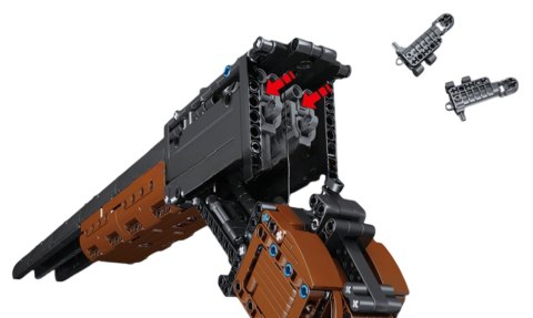 Zestaw Klocków strzelba dubeltówka klocki 1015el.