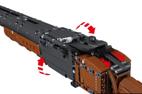 Zestaw Klocków strzelba dubeltówka klocki 1015el.