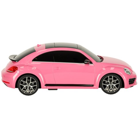 Volkswagen Beetle 1:14 różowy Samochód zdalnie sterowany Rastar
