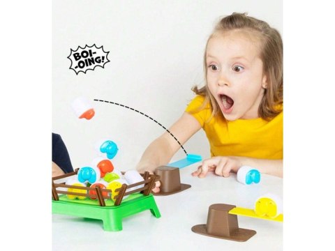 Rodzinna Gra Zręcznościowa "Jumping Sheep" SKACZĄCE OWCE Pchełki