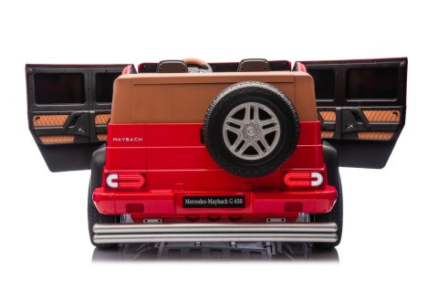 Pojazd Mercedes Benz MAYBACH G650 Czerwony