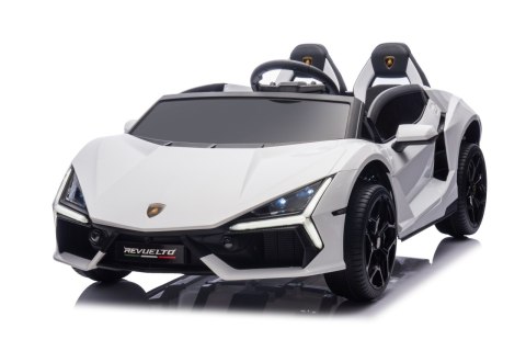 Pojazd Lamborghini Revuelto XL STRONG Biały