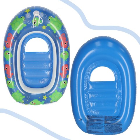 Kółko do pływania dla niemowląt koło pontonik dla dzieci niebieski 3-6 lat