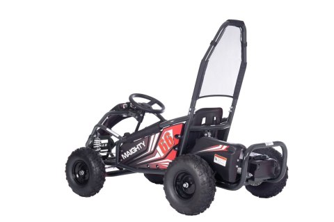 Pojazd Gokart Elektryczny MIGHTY Czarny