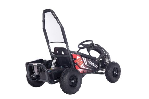 Pojazd Gokart Elektryczny MIGHTY Czarny