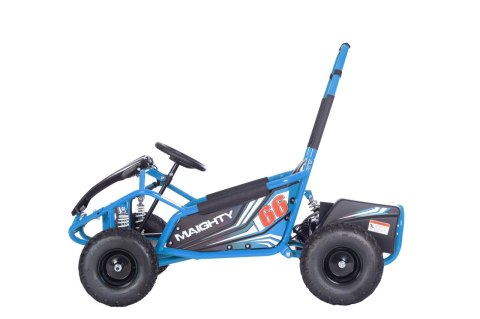 Pojazd Gokart Elektryczny MIGHTY Niebieski