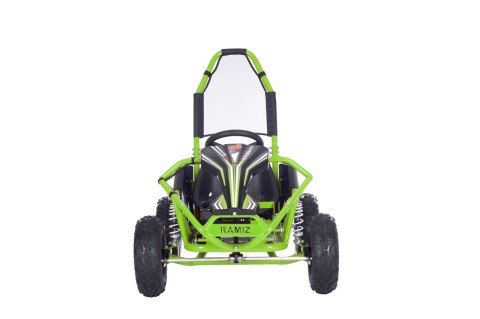 Pojazd Gokart Elektryczny MIGHTY Zielony
