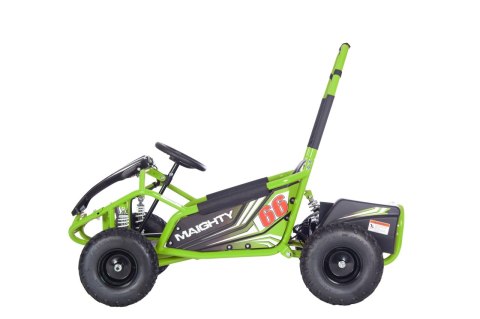 Pojazd Gokart Elektryczny MIGHTY Zielony
